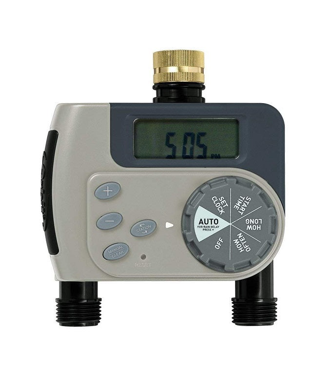 Orbit 94148 BUDDY 2 Two-Port Digital Tap Timer